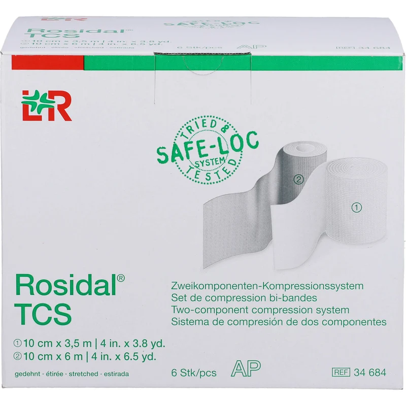 ROSIDAL TCS UCV 2-Komp. Kompressionssystem 6X2, 6 St VER