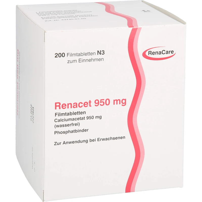 Renacet 950 mg Filmtabletten, 200 St FTA