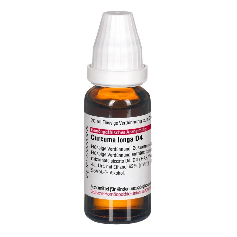 Curcuma longa D4 DHU Dilution, 20 ml Lösung