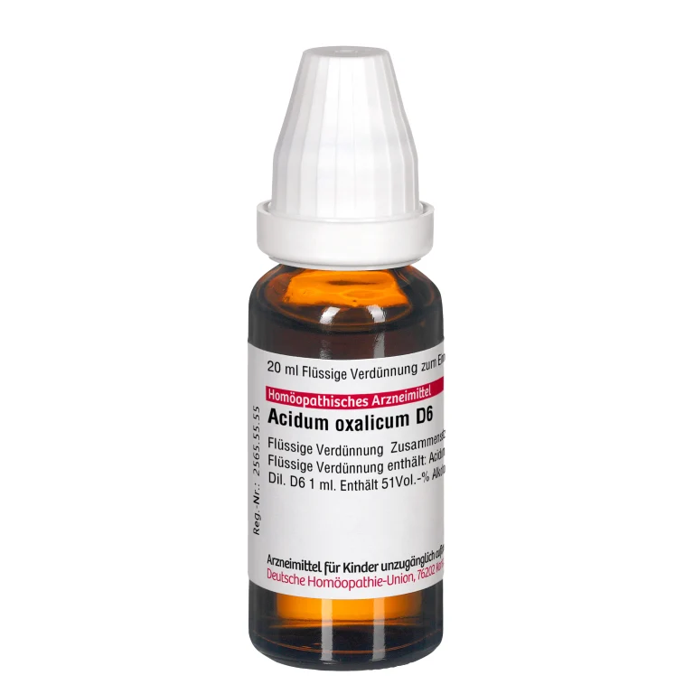 DHU Acidum oxalicum D6 Dilution, 20 ml Lösung