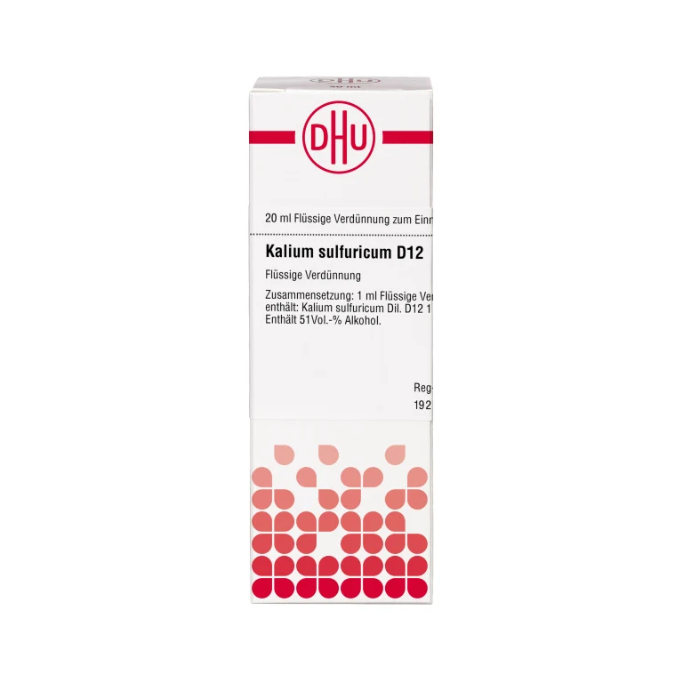 DHU Kalium sulfuricum D12 Dilution, 20 ml Lösung