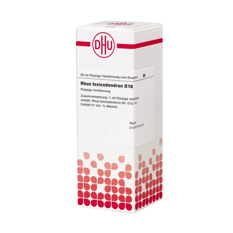 DHU Rhus toxicodendron D10 Dilution, 20 ml Lösung