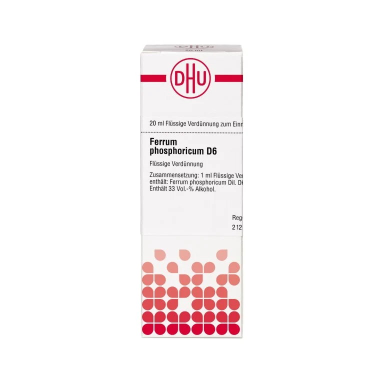 DHU Ferrum phosphoricum D6 Dilution, 20 ml Lösung