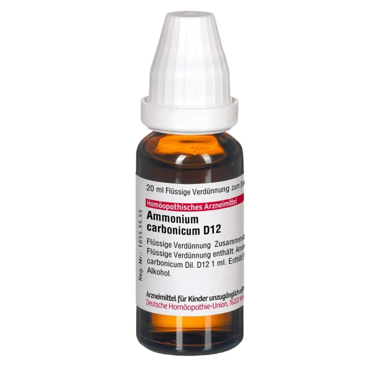 Ammonium carbonicum D12 DHU Dilution, 20 ml Lösung