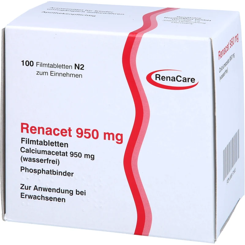 Renacet 950 mg Filmtabletten, 100 St FTA