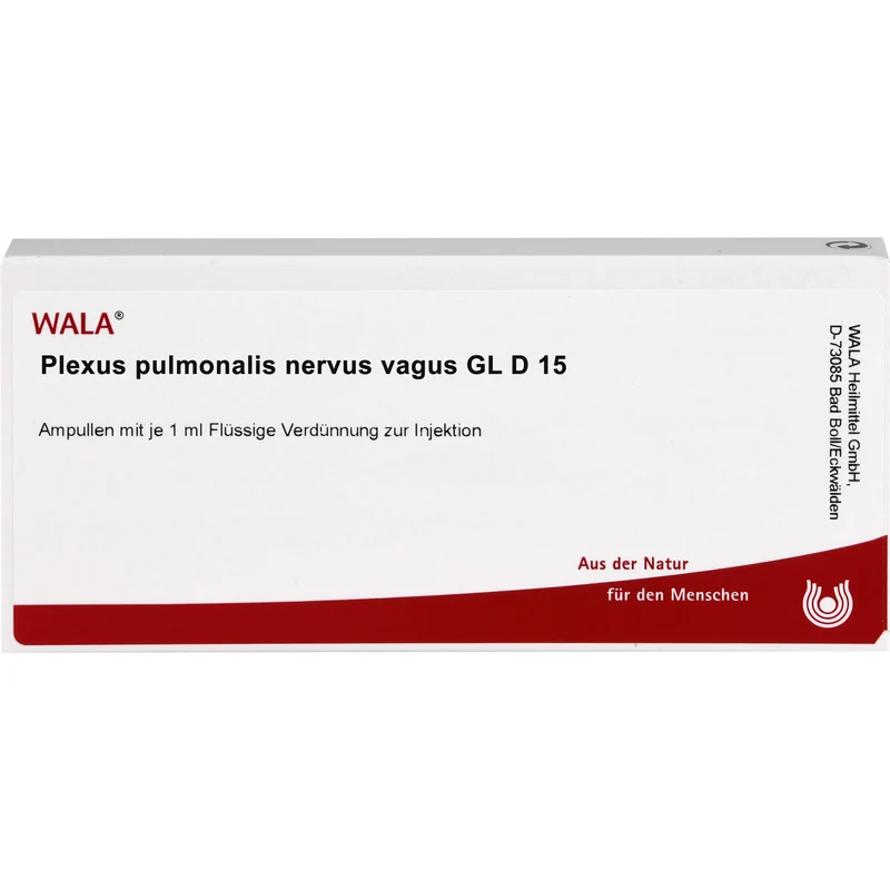Plexus pulmon. nervus vagus Gl D15 Wala Ampullen, 10X1 ml AMP