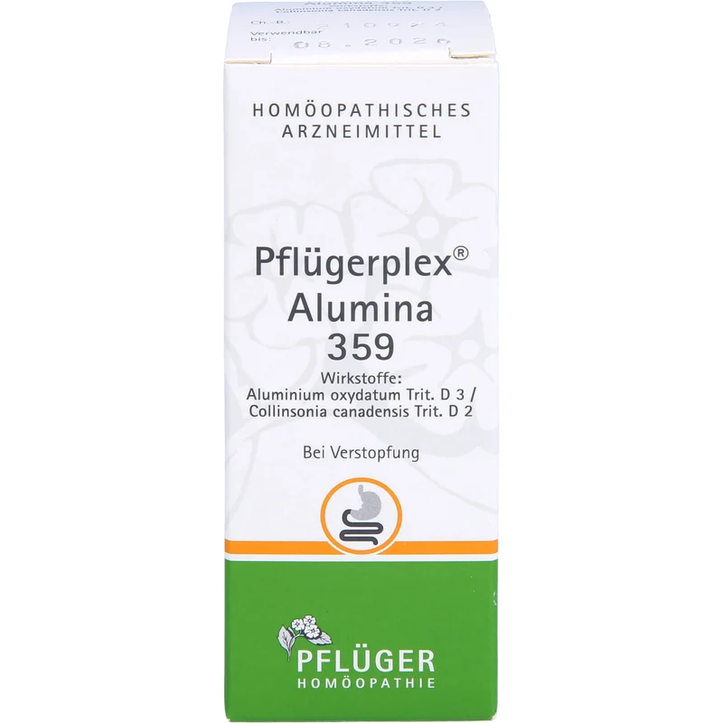 Pflügerplex Alumina 359 Tabletten bei Verstopfung, 100 St. Tabletten