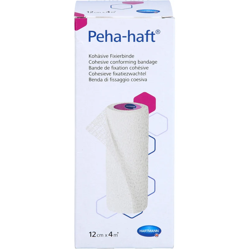 Peha-haft Latexfrei Fixierbinde 12cmx4m, 1 St BIN