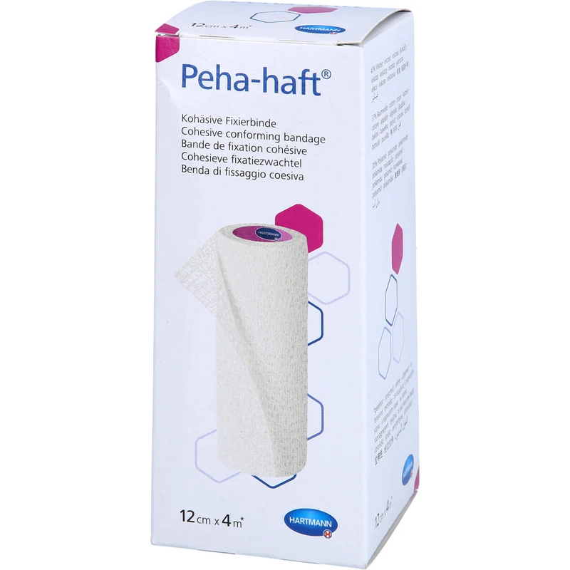 Peha-haft Latexfrei Fixierbinde 12cmx4m, 1 St BIN
