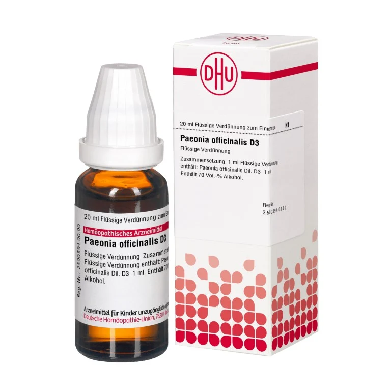 DHU Paeonia officinalis D3 Dilution, 20 ml Lösung