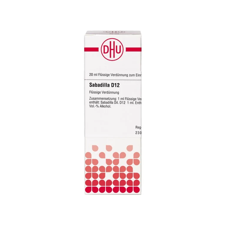 Sabadilla D12 DHU Dilution, 20 ml Lösung