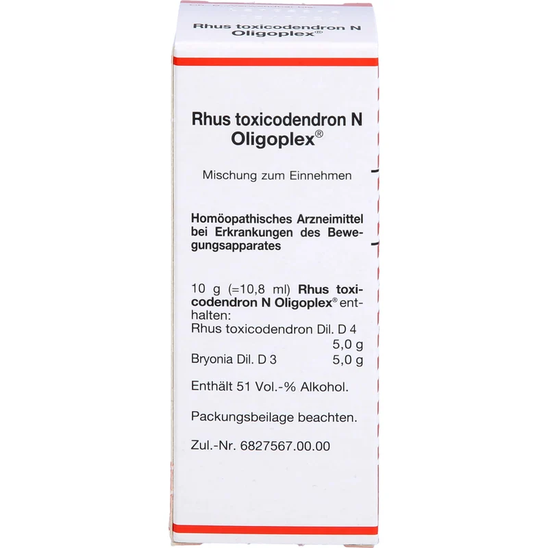 Rhus toxicodendron N Oligoplex®, Mischung, 50 ml LIQ