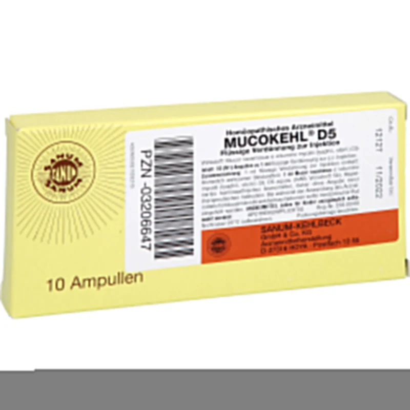 SANUM-KEHLBECK Mucokehl D5 flüssige Verdünnung, 10 St. Ampullen