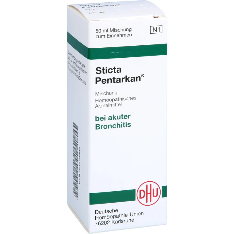 DHU Sticta Pentarkan Tropfen bei akuter Bronchitis, 50 ml Lösung