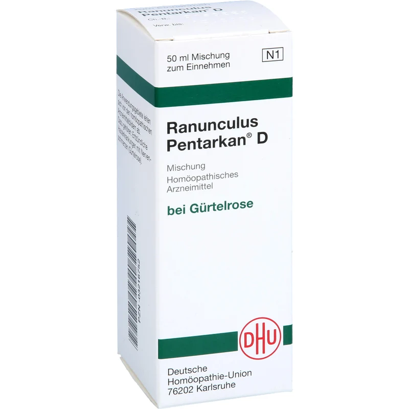DHU Ranunculus Pentarkan D Mischung bei Gürtelrose, 50 ml Lösung