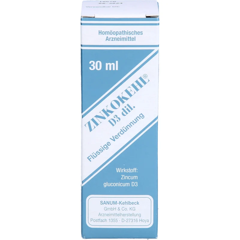 SANUM-KEHLBECK Zinkokehl D3 flüssige Verdünnung, 30 ml Lösung