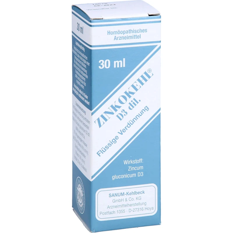 SANUM-KEHLBECK Zinkokehl D3 flüssige Verdünnung, 30 ml Lösung