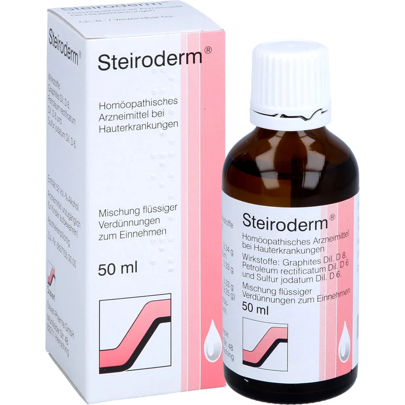 Steiroderm® Mischung flüssiger Verdünnungen zum Einnehmen, 50 ml FLU