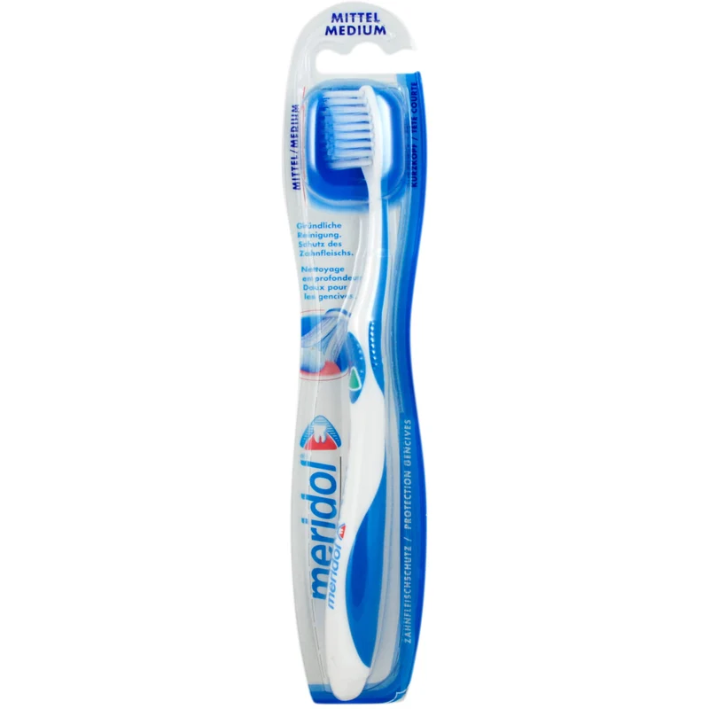 Meridol Zahnbürste mittel mit gleichzeitigem Zahnfleischschutz, 1 St. Zahnbürste
