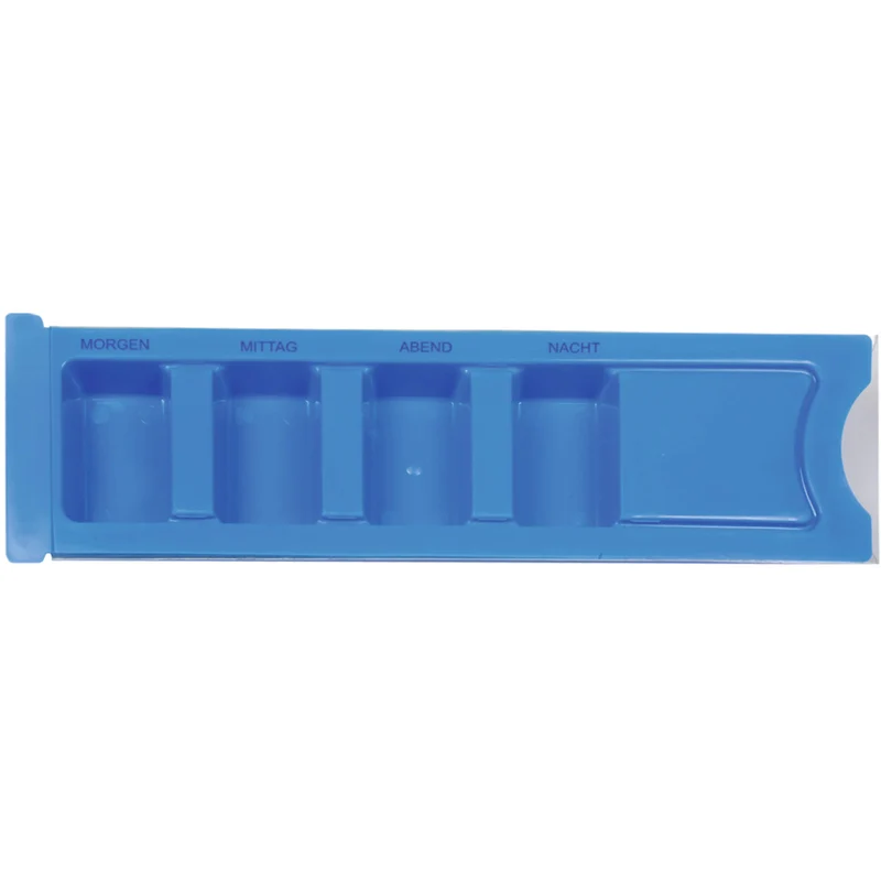 MEDIKAMENTEN DISPENSER für 1 Tag blau, 1 St