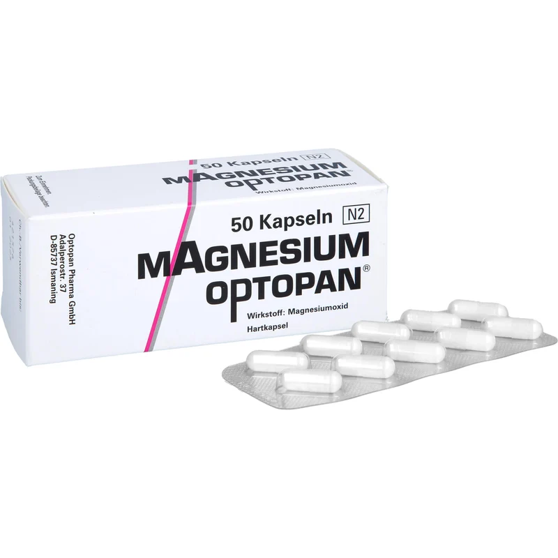 Magnesium-Optopan, Hartkaps., 50 St KAP