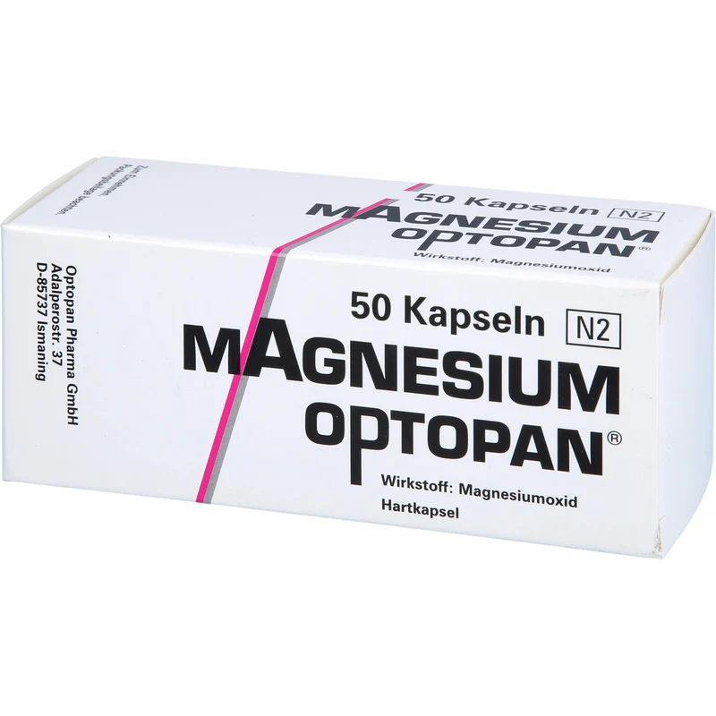 Magnesium-Optopan, Hartkaps., 50 St KAP