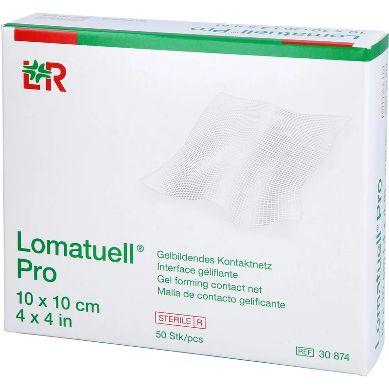 Lomatuell Pro 10x10cm steril, 50 St VER
