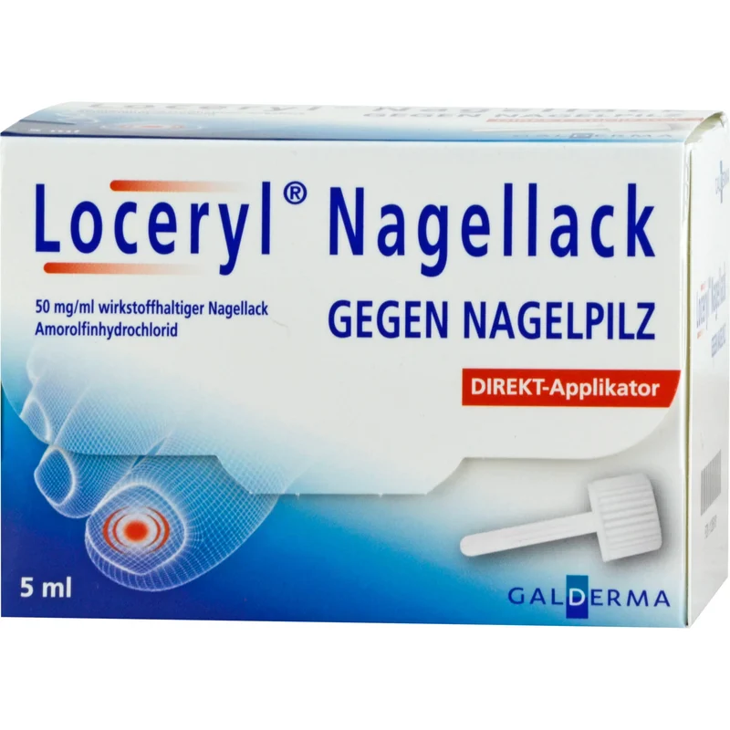Loceryl Nagell 50mg/ml D-a, 5 ml NAW