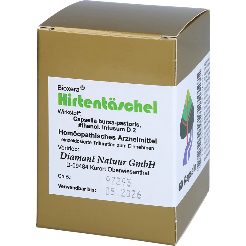Bioxera Hirtentaeschel Kapseln, 60 St. Kapseln