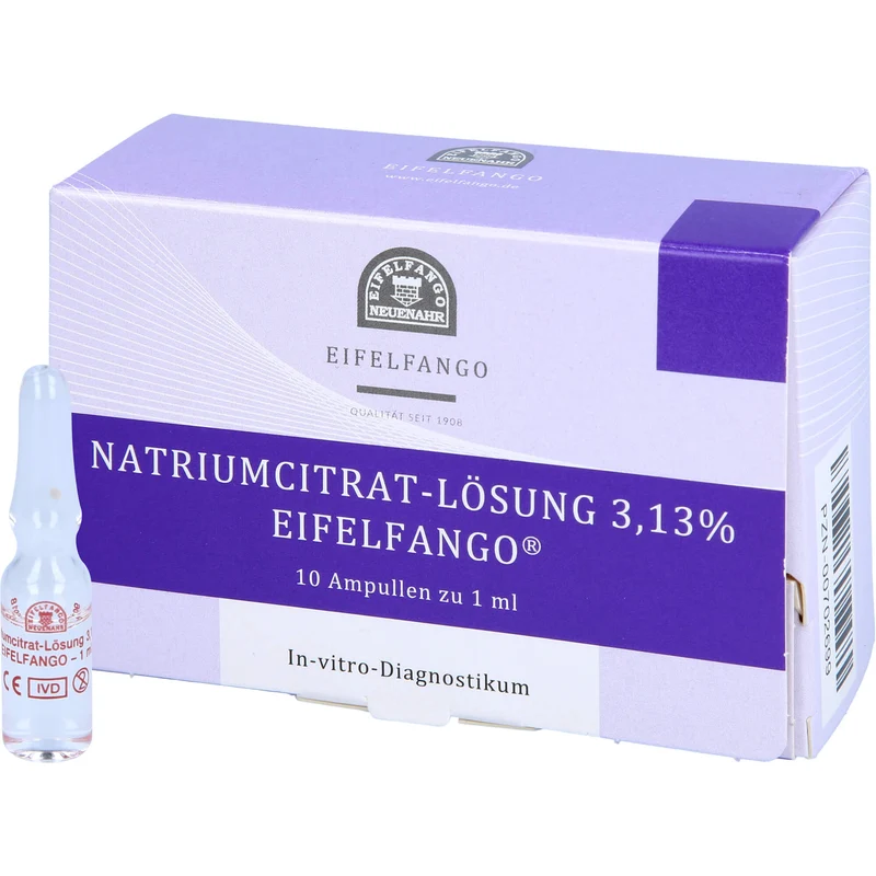 EIFELFANGO Natrium Citricum 3,13 % Lösung, 10 St. Ampullen