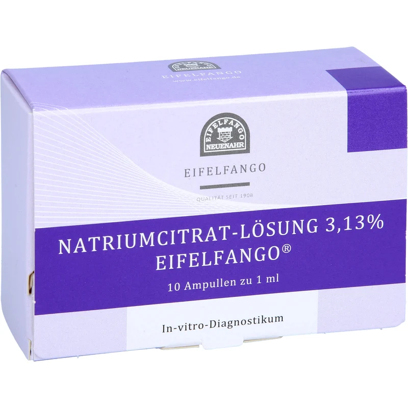 EIFELFANGO Natrium Citricum 3,13 % Lösung, 10 St. Ampullen