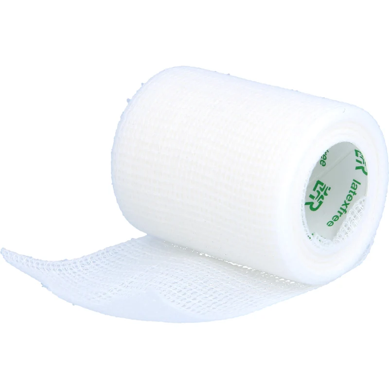 Mollelast haft latexfrei weiß 6cm x 4m gedehnt, 1 St BIN