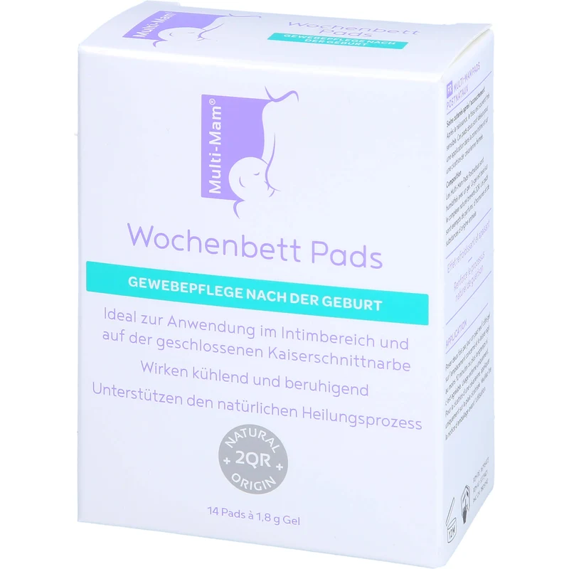 Multi-Mam Wochenbett Pads Gewebepflege nach der Geburt, 14 St. Einlagen