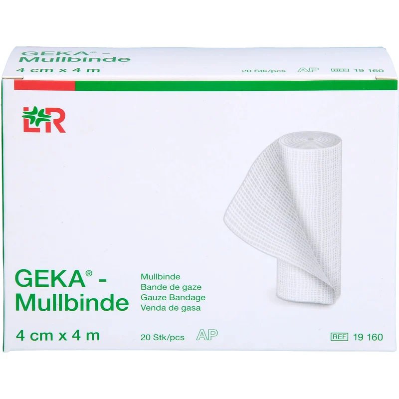 Mullbinde Geka 4cmx4m, 20 St BIN