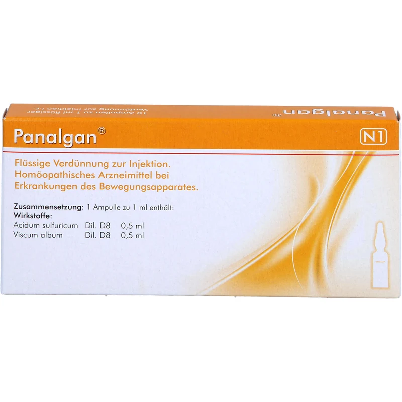 PANALGAN, Flüssige Verdünnung zur Injektion, 10 St AMP