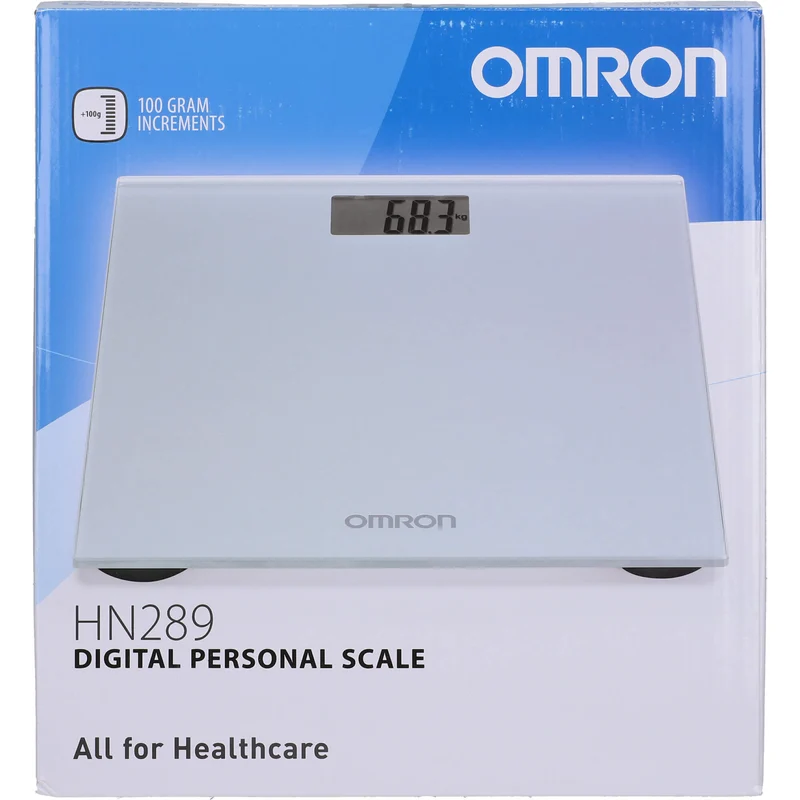 OMRON HN-289-ESL digitale Personenwaage silbergrau, 1 St