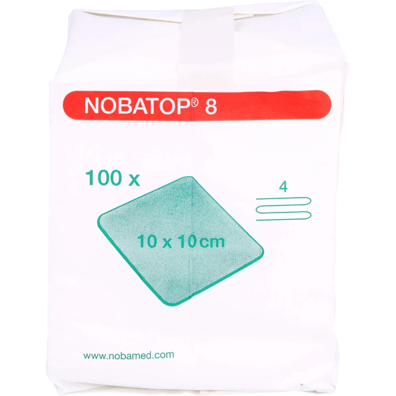 NOBATOP 8 10X10CM, 100 St KOM