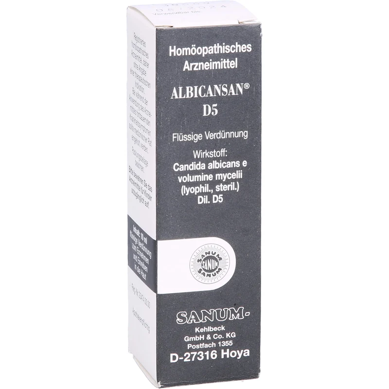 SANUM-KEHLBECK Albicansan D5 flüssige Verdünnung, 10 ml Lösung
