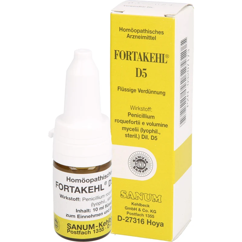 SANUM-KEHLBECK Fortakehl D5 flüssige Verdünnung, 10 ml Lösung