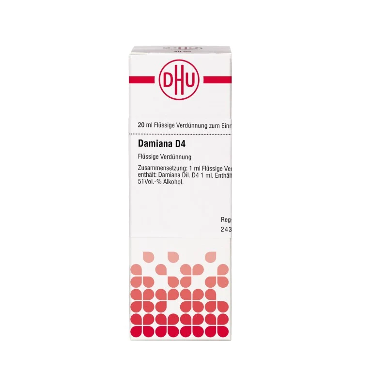 DHU Damiana D4 Dilution, 20 ml Lösung