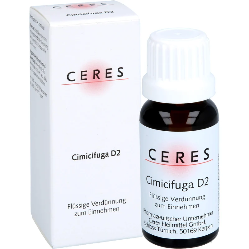 Ceres Cimicifuga D2 Dil., 20 ml Lösung