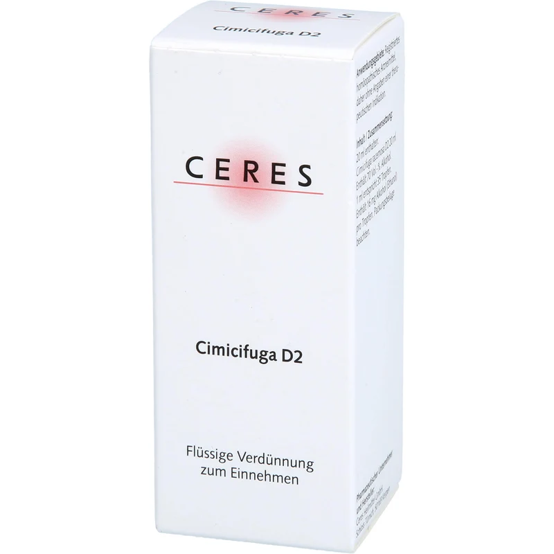 Ceres Cimicifuga D2 Dil., 20 ml Lösung