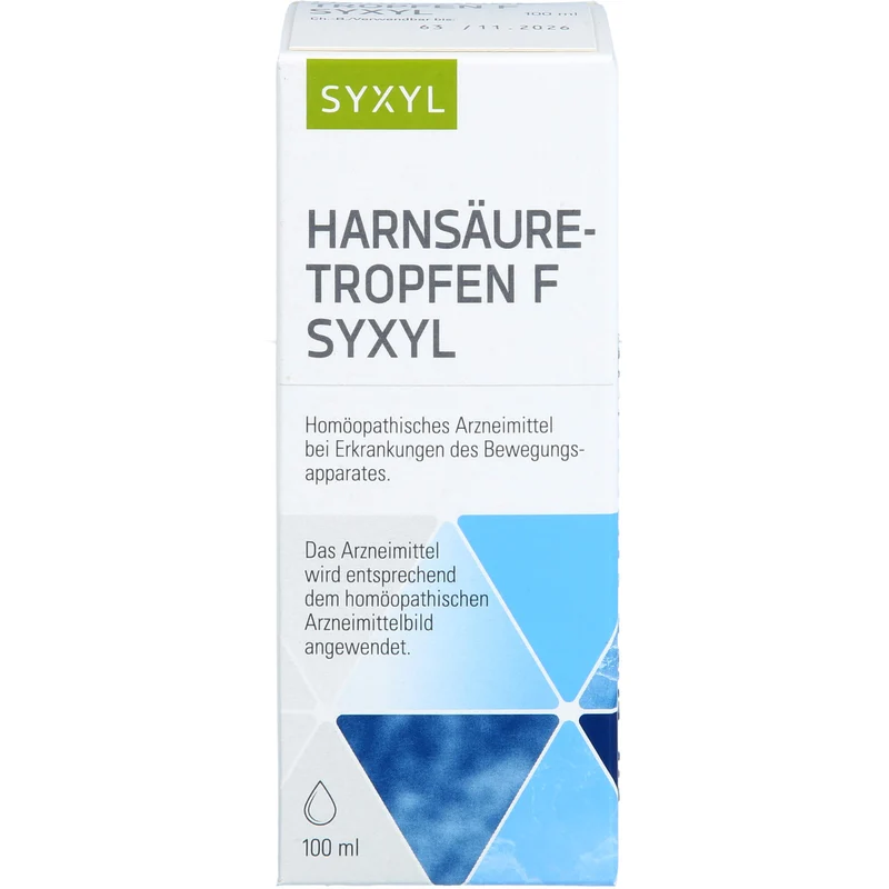 Harnsäuretropfen F SYXYL Lösung bei Erkrankungen des Bewegungsapparates, 100 ml Lösung