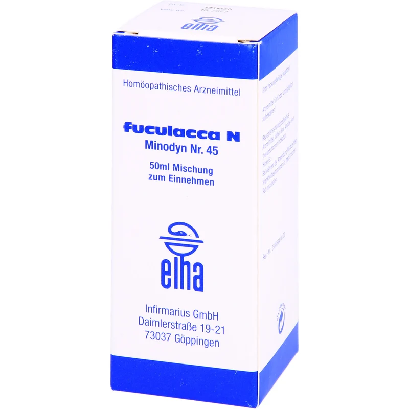 Infirmarius fuculacca N minodyn Nr. 45 Tropfen, 50 ml Lösung