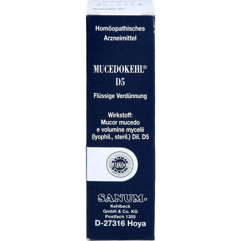 SANUM-KEHLBECK Mucedokehl D5 flüssige Verdünnung, 10 ml Lösung