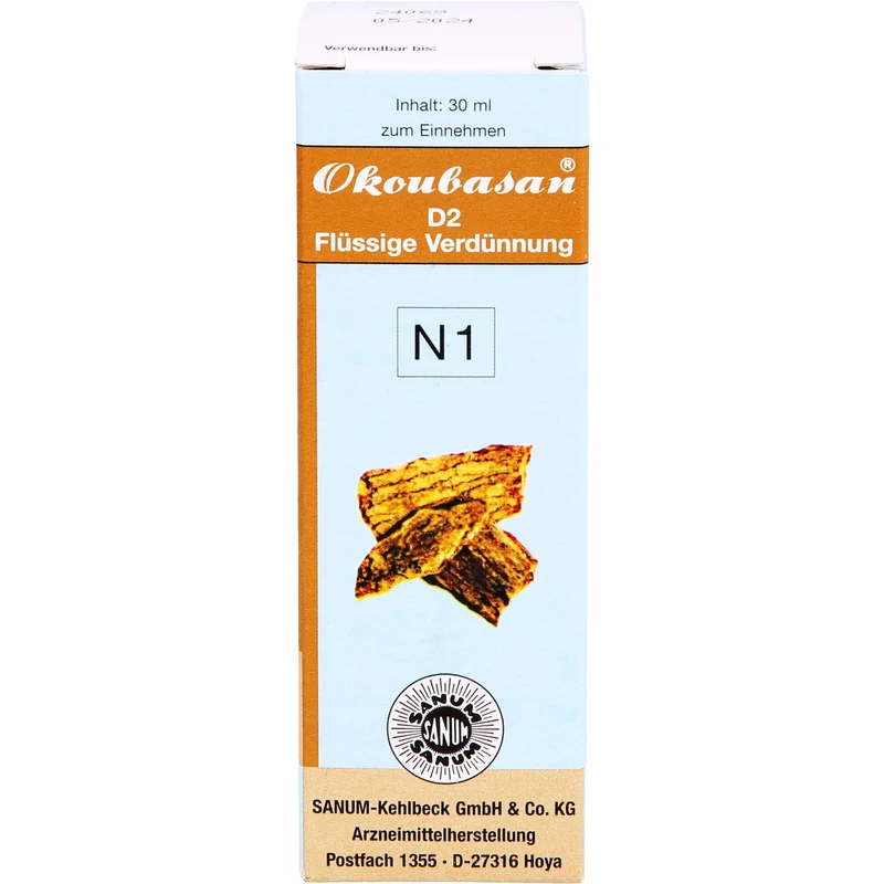 SANUM-KEHLBECK Okoubasan D2 flüssige Verdünnung, 30 ml Lösung