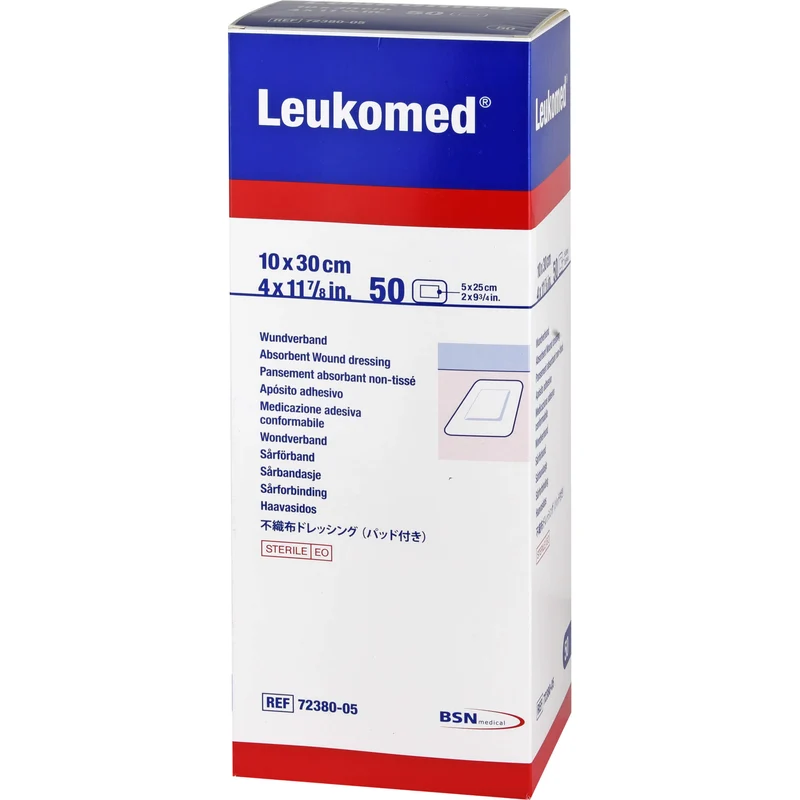 LEUKOMED STERILE PFLASTER 10x30 cm, 50 St PFL