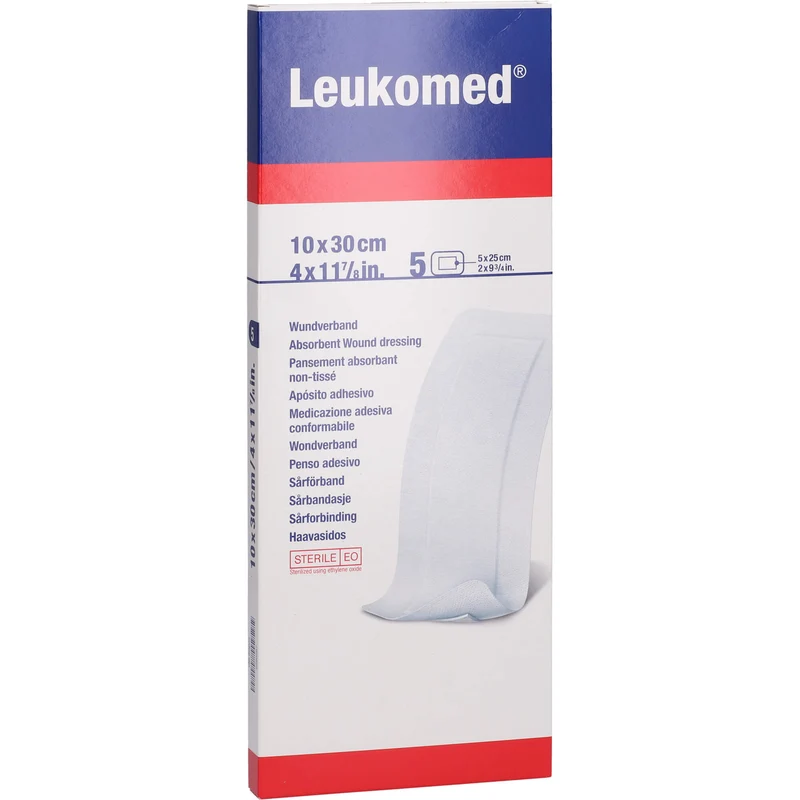 LEUKOMED STERILE PFLASTER 10x30 cm, 5 St PFL