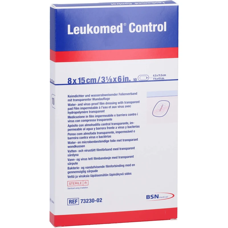 Leukomed Control 8x15cm, 10 St PFL