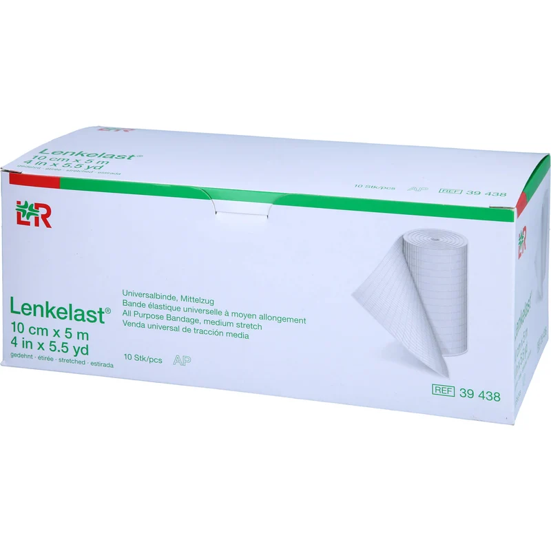 Lenkelast Universalbinde 10cmx5m ohne Zellglas, 10 St BIN